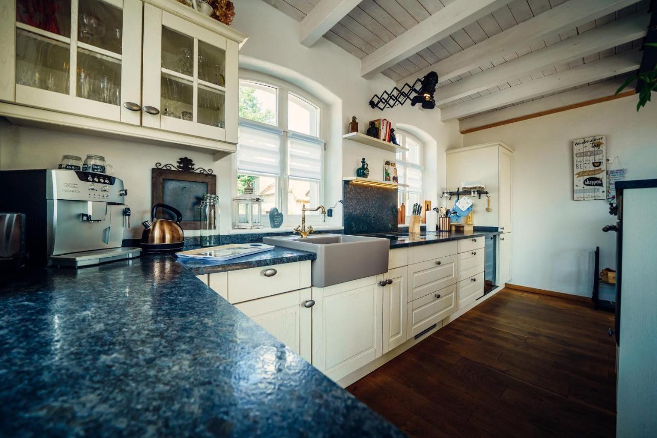 Alte Schmiede Mit Sauna, Pool Und Whirpool Im Aussenbereich Schoenstes Ferienhaus Der Lausitz Elsterheide Extérieur photo