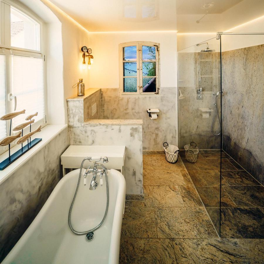 Alte Schmiede Mit Sauna, Pool Und Whirpool Im Aussenbereich Schoenstes Ferienhaus Der Lausitz Elsterheide Extérieur photo