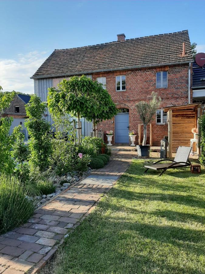 Alte Schmiede Mit Sauna, Pool Und Whirpool Im Aussenbereich Schoenstes Ferienhaus Der Lausitz Elsterheide Extérieur photo